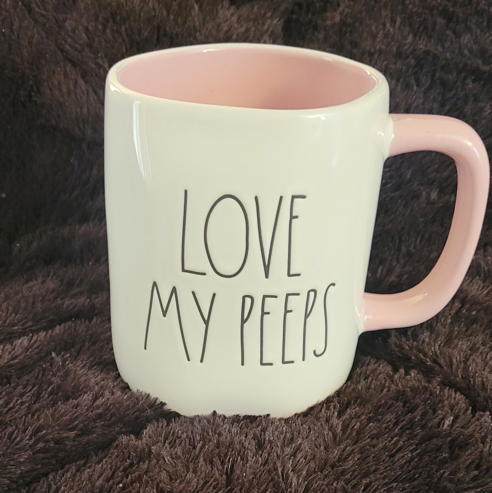 Rae Dunn "Love My Peeps" Mug